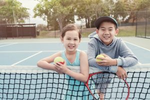 Nareena Hills Tennis school holiday clinic in Wollongong